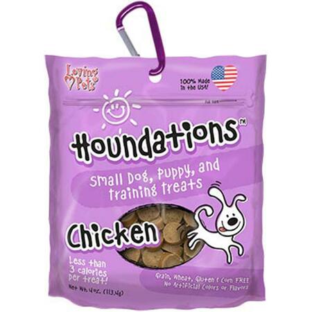 LOVING PETS PRODUCTS Chicken Houndations Soft Chew Treats, 4 oz LP8150
